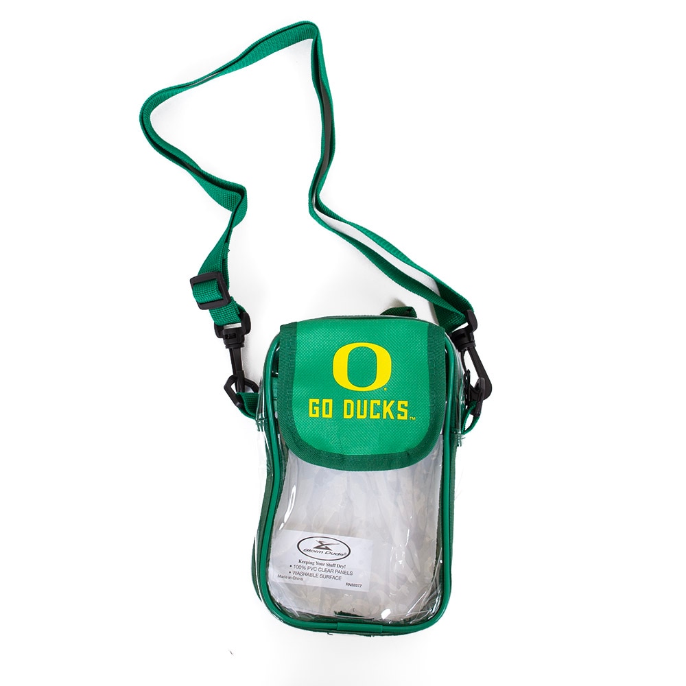 Classic Oregon O, Storm Duds, Green, Messenger, Accessories, Unisex, Football, Clear, Small, Cross Body, 2 compartment, Bag, 941283
